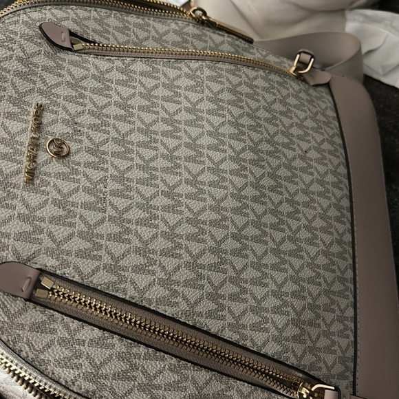 Pink and White Michael Kors BackPack - Picture 5 of 5